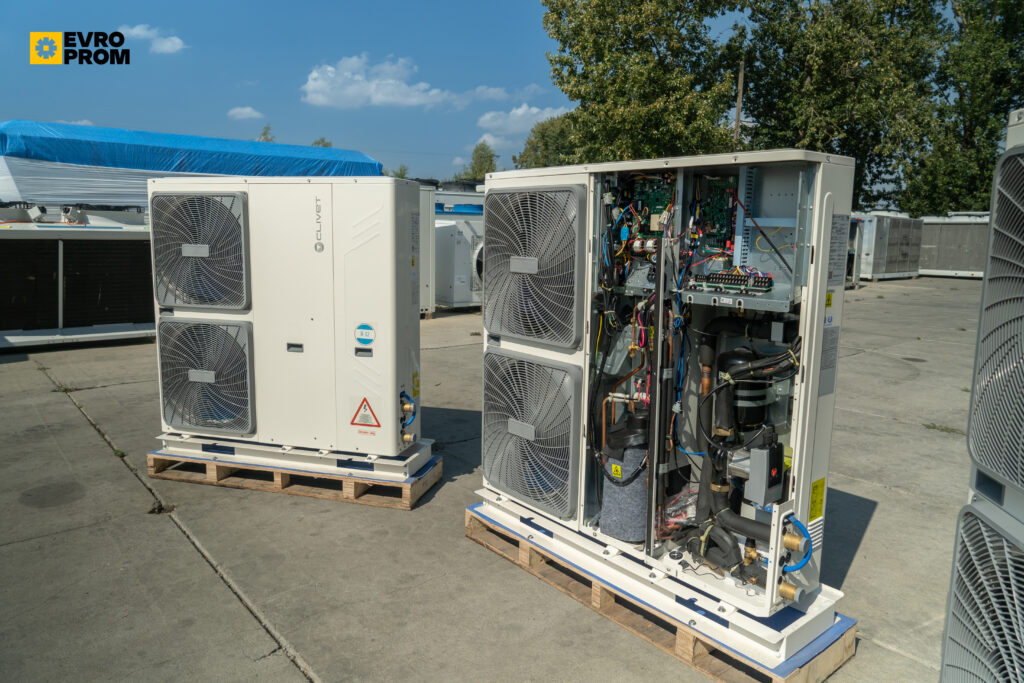 AIRCOOLED chiller/heat pump Clivet WSAN-YMI 71 12.9/14.1 kW