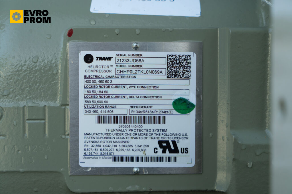 Kaltwassersatz Trane RTAF 105 XE SN 381 kW