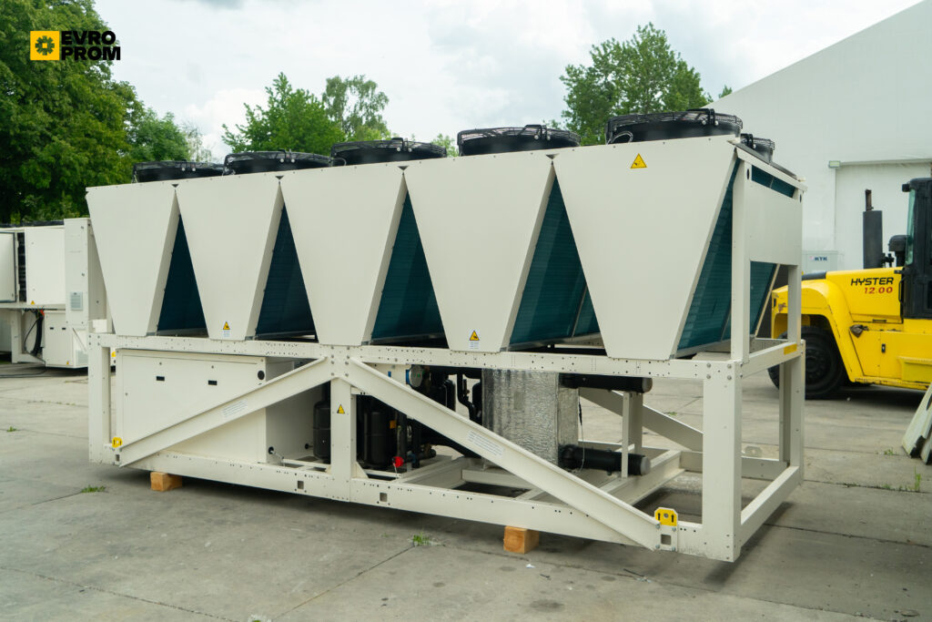 Aircooled chiller/Heat pump Panasonic ECO I W AQUA 450 H 420 kW/451 kW