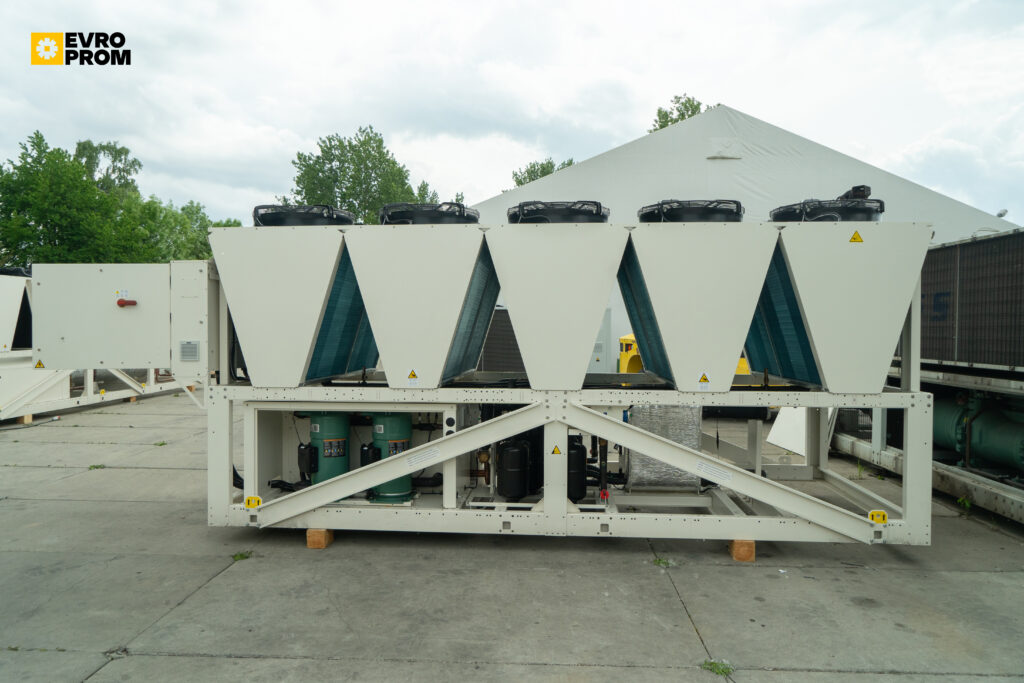Aircooled chiller/Heat pump Panasonic ECO I W AQUA 450 H 420 kW/451 kW