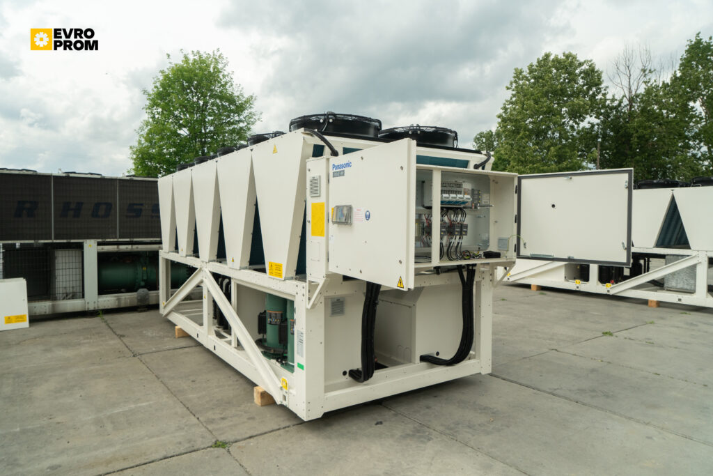 Aircooled chiller/Heat pump Panasonic ECO I W AQUA 450 H 420 kW/451 kW
