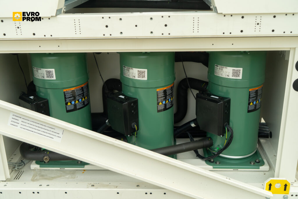 Aircooled chiller/Heat pump PANASONIC ECO I W AQUA EVO 530 H 491 kW/531 kW