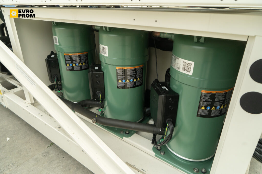 Aircooled chiller/Heat pump PANASONIC ECO I W AQUA EVO 530 H 491 kW/531 kW