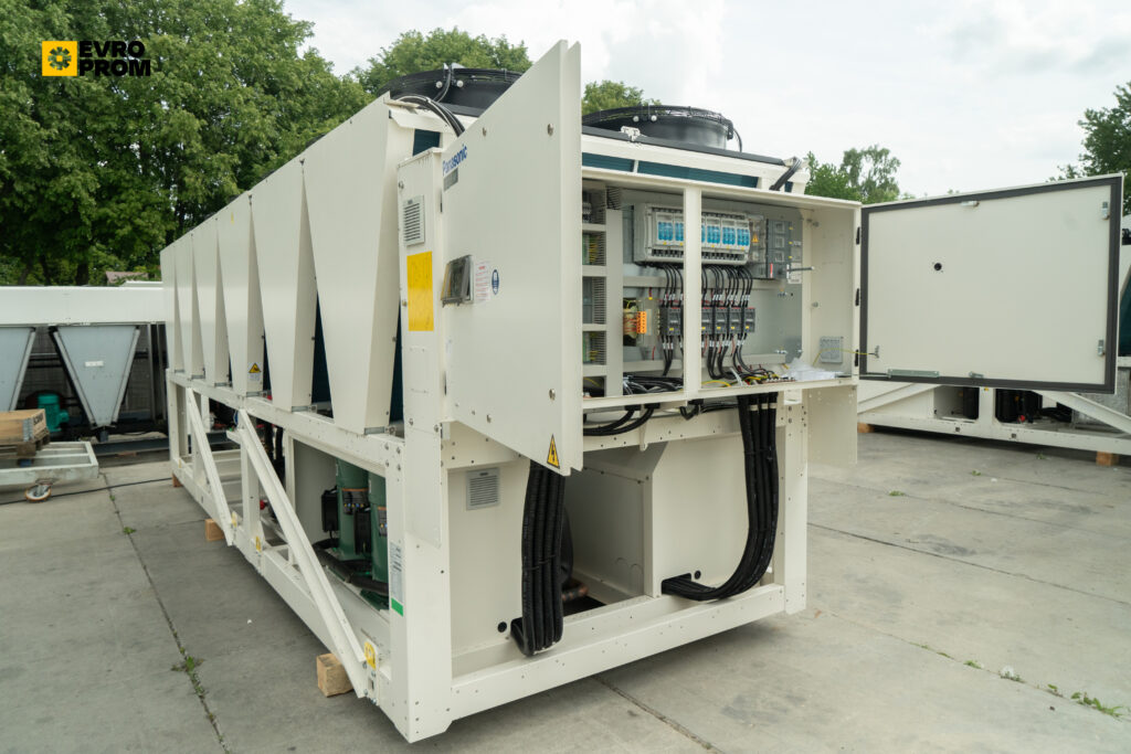 Aircooled chiller/Heat pump PANASONIC ECO I W AQUA EVO 530 H 491 kW/531 kW
