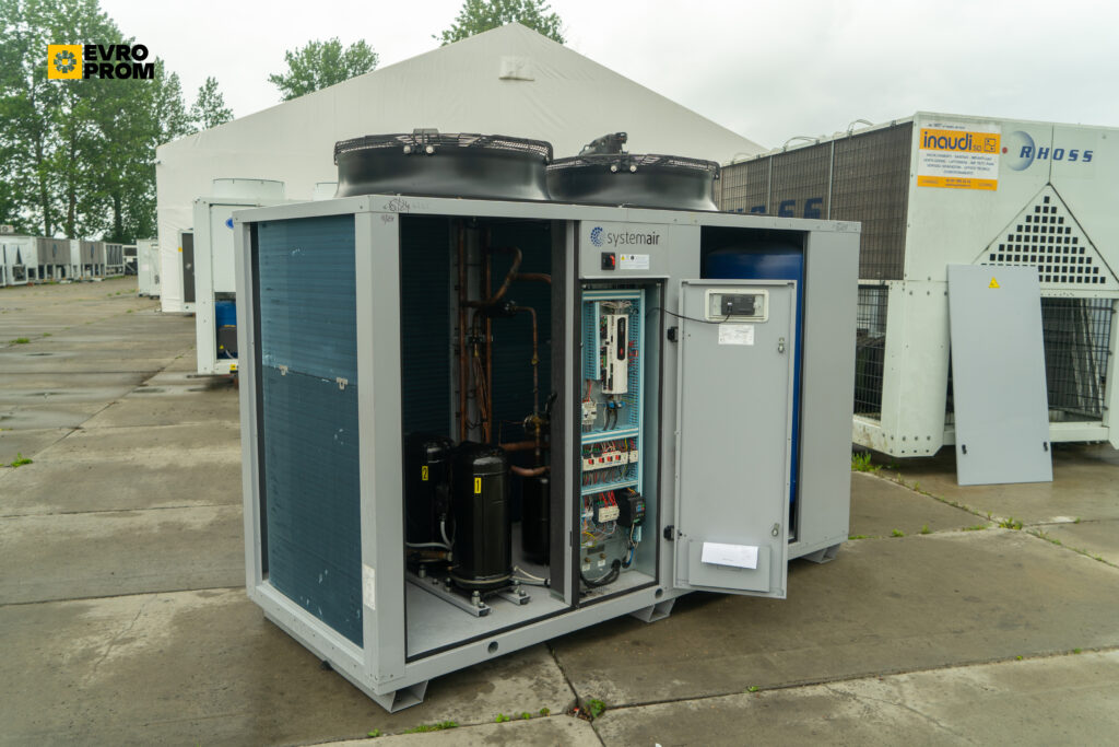 Чиллер/Тепловой насос SYSTEMAIR SYSAQUA65 H 2P SP FSC SYS AVM T VC 65.8 кВт/69.6 кВт