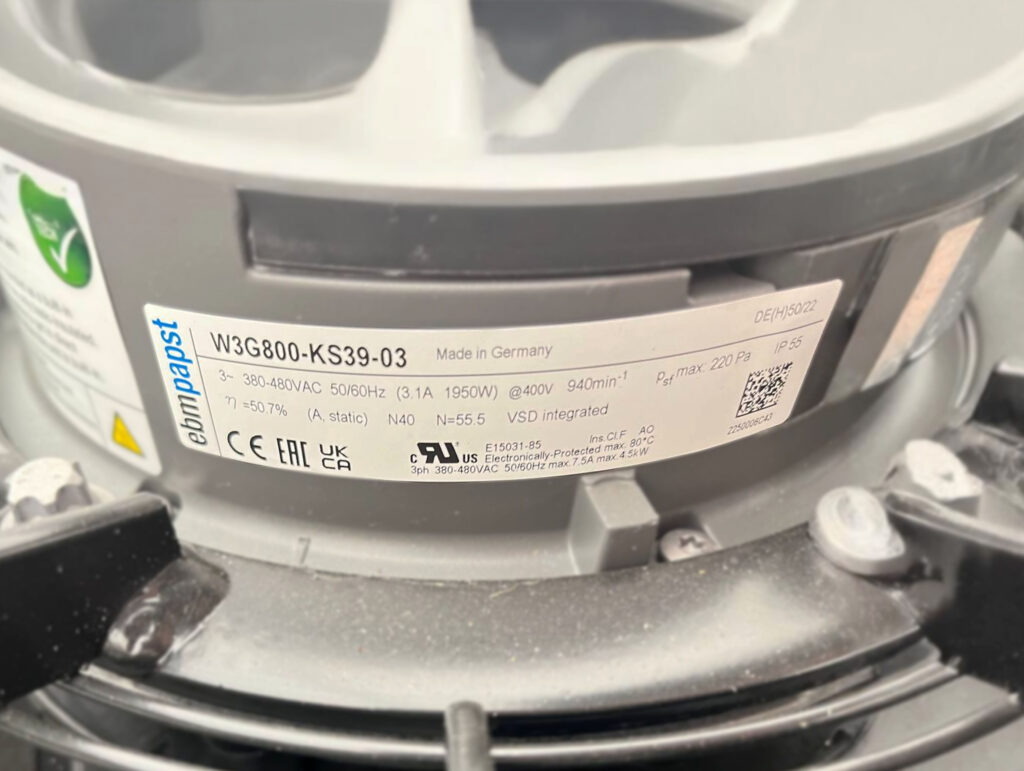 Чиллер/Тепловой насос SYSTEMAIR AQR290-H050.PROTO 46/54 кВт