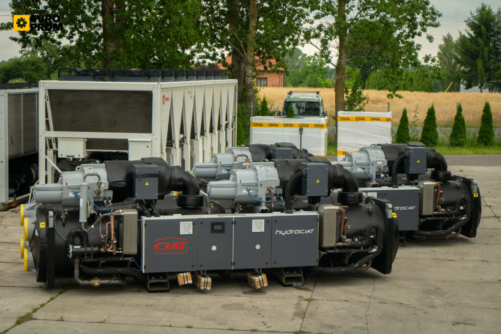 Watercooled chiller/Heat pump CIAT LWHE 4628E0003- 1736 kW/ 1964 kW