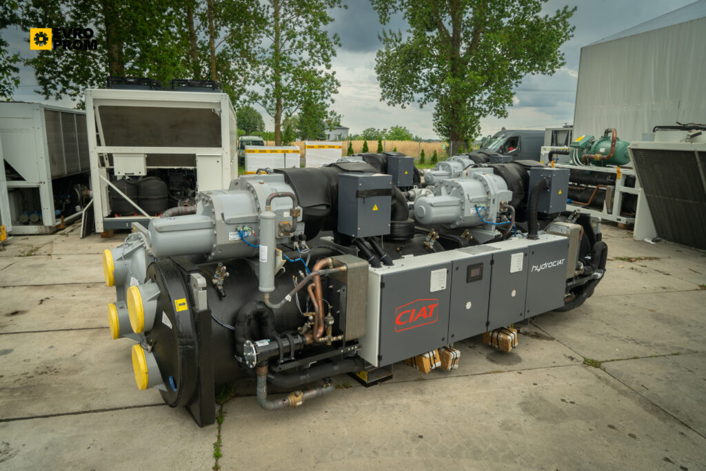 Watercooled chiller/Heat pump CIAT LWHE 4628E0003- 1736 kW/ 1964 kW