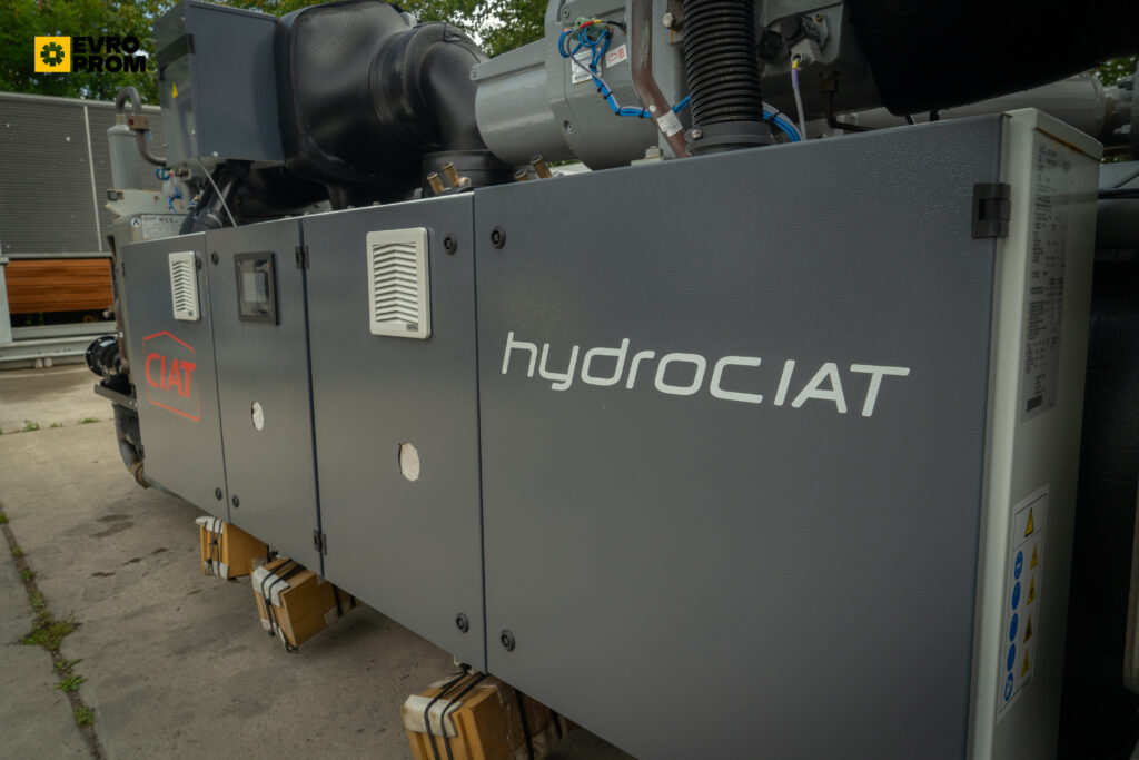 Watercooled chiller/Heat pump CIAT LWHE 4628E0003- 1736 kW/ 1964 kW