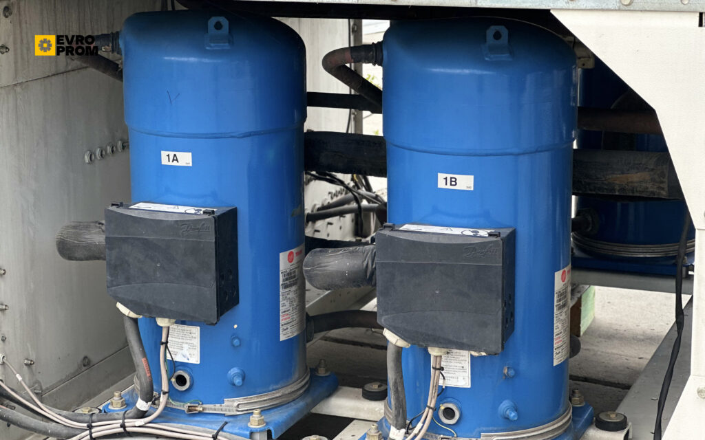 Чиллер TRANE CGAM120 DUPLEX W 321.6 кВт
