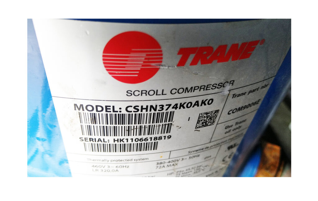 Чиллер/Тепловой насос TRANE CXCM 315 кВт