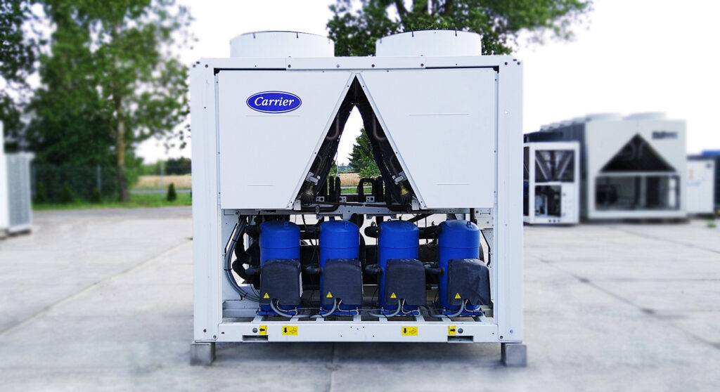 Aircooled chiller/Heat pump CARRIER 243 kW