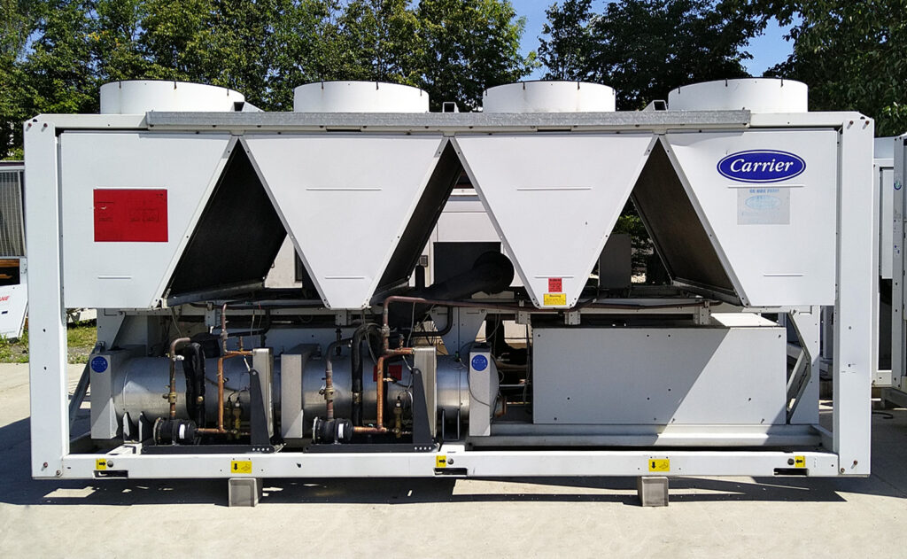 Aircooled chiller CARRIER 450 kW