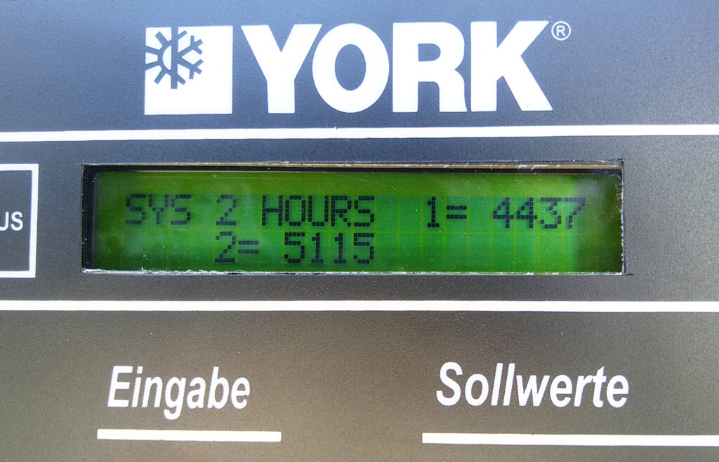 Aircooled chiller York 344 kW
