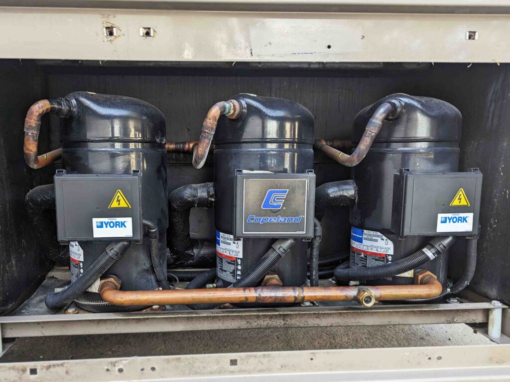 Aircooled chiller York YLAE 222 kW