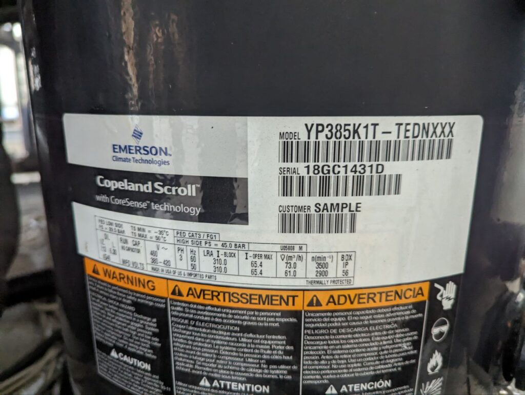 Чиллер/Тепловой насос Systemair SYSCROLL.330.AIR 308,3/333 кВт