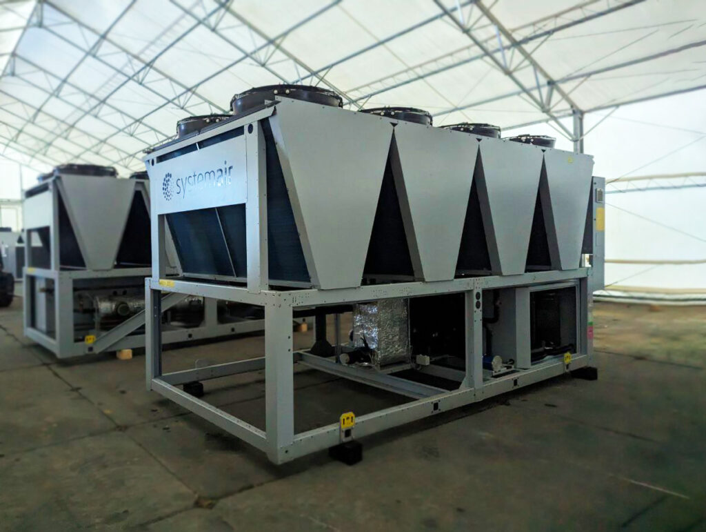 Чиллер/Тепловой насос Systemair SYSCROLL 341/368 кВт