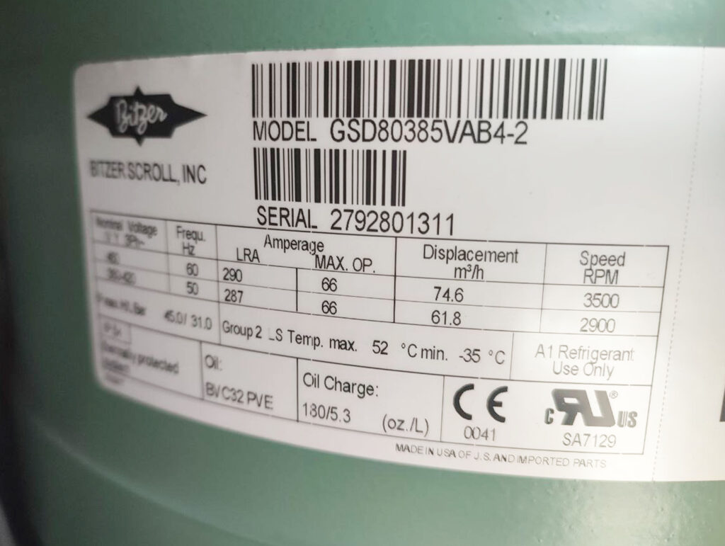 Чиллер/Тепловой насос Systemair Syscroll Air HP 540 482/556 кВт