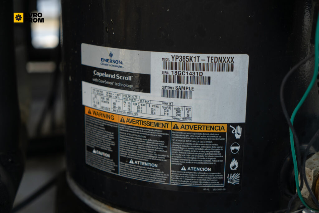 KALTWASSERSATZ/Wärmepumpe Systemair SYSCROLL.330.AIR 308,3/333 kW