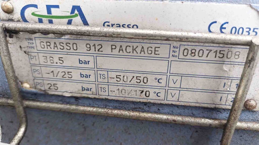 Ammoniak-Kompressoreinheit GEA Grasso RC912 572 kW