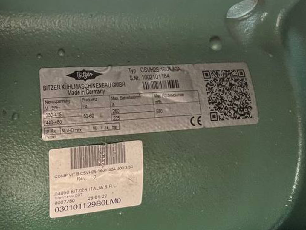 AIRCOOLED CHILLER EMICON ERAH 8120 MC VS HE KE 785 KW