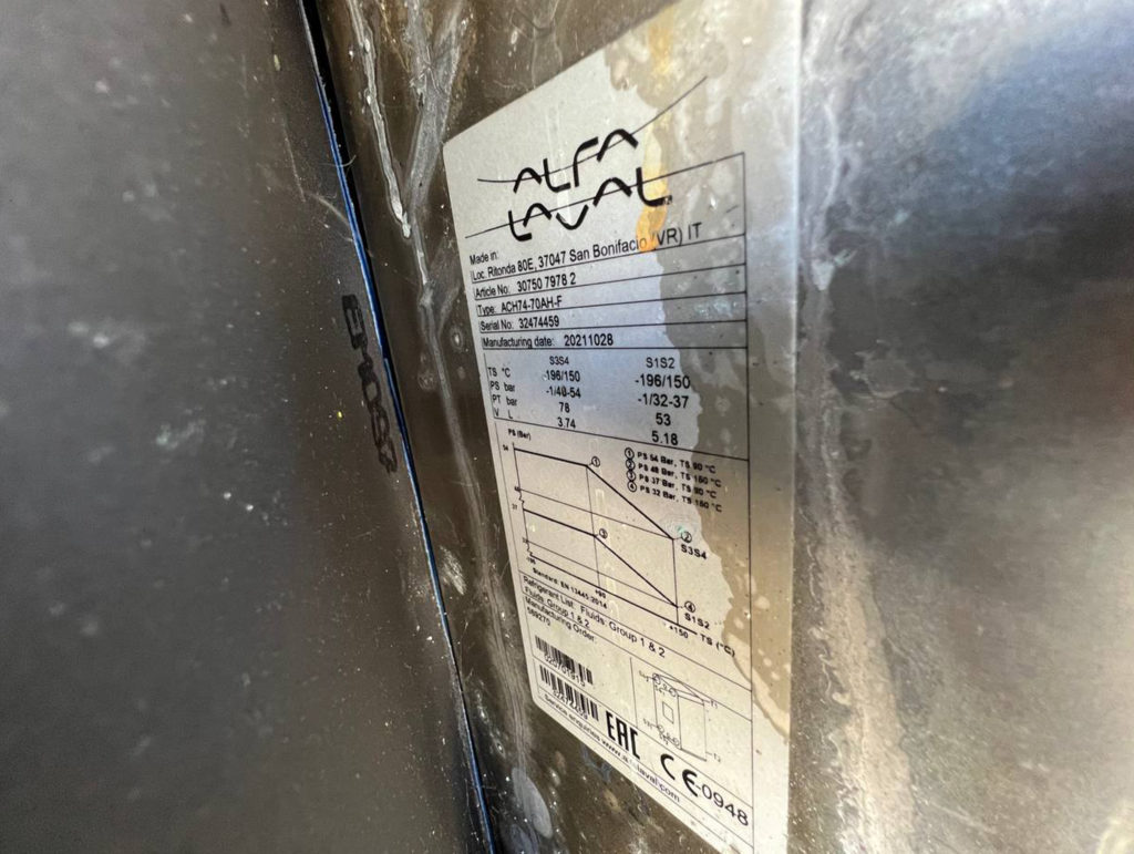 AIRCOOLED CHILLER EMICON ERAH 8120 MC VS HE KE 785 KW