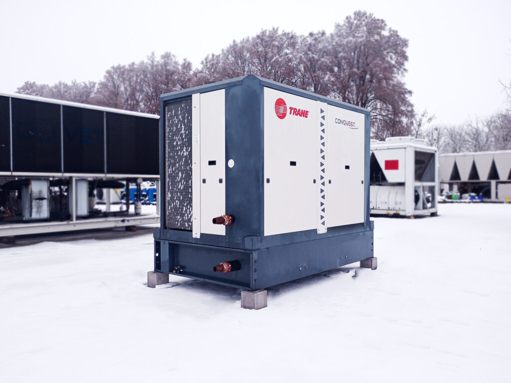 Чиллер/ПОМПА ТЕПЛА TRANE 43 kW