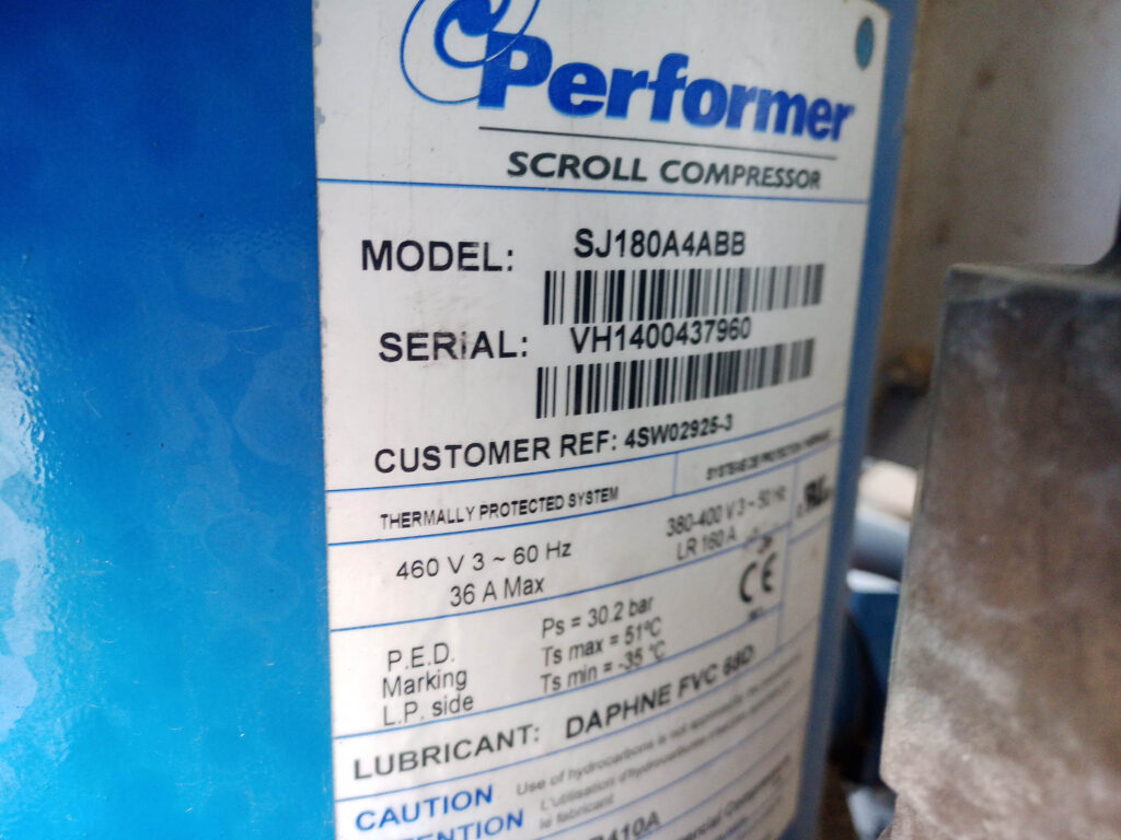AIRCOOLED CHILLER/heat pump DAIKIN EWAQ 80/92 kW