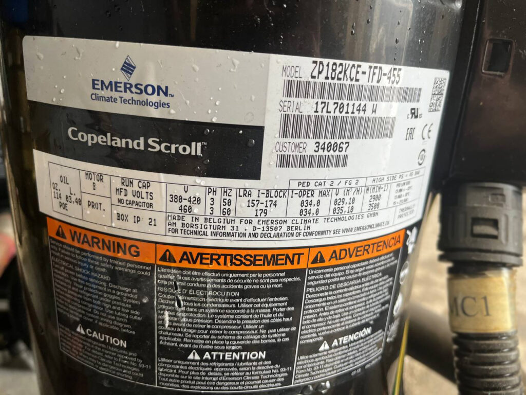 Чиллер/Тепловой насос Systemair Syscroll 85 air 79,2/86,9 кВт
