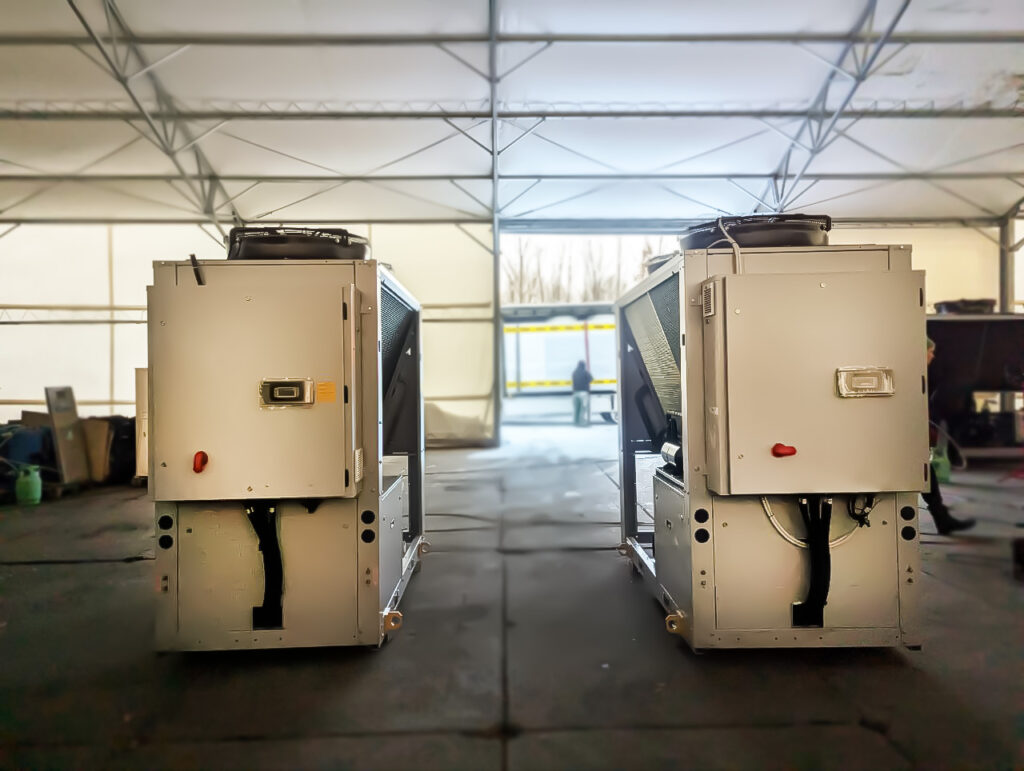 AIRCOOLED CHILLER Systemair AQVL 115 110 kW