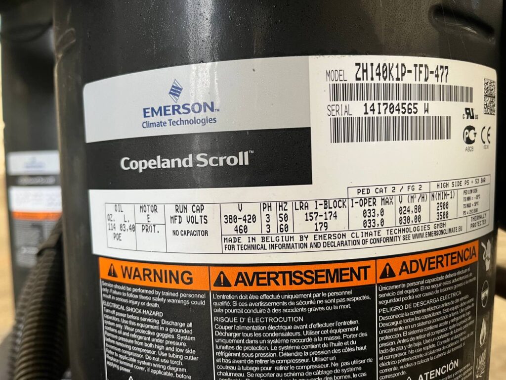 Watercooled CHILLER Systemair Syscroll 90 91,1 kW
