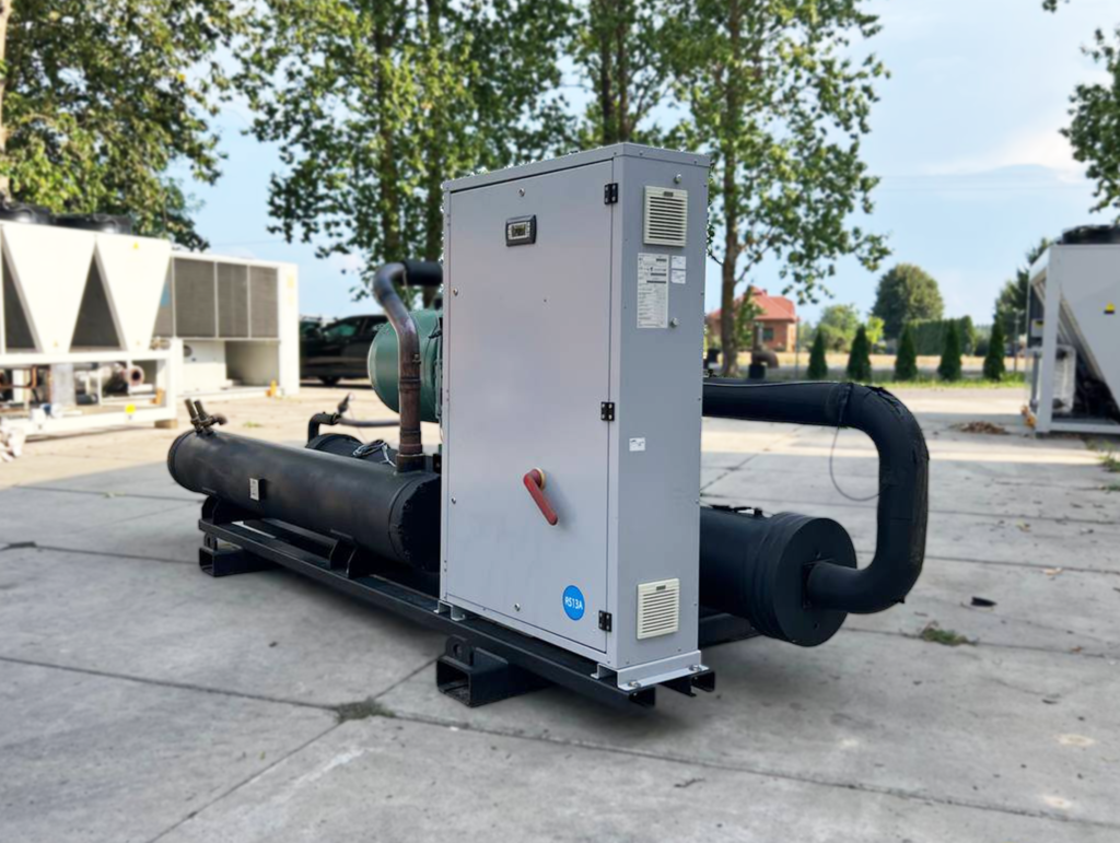 Чиллер/Тепловой насос SYSTEMAIR SYSCREW.440.WATER.EVO.HP 413 / 496 кВт