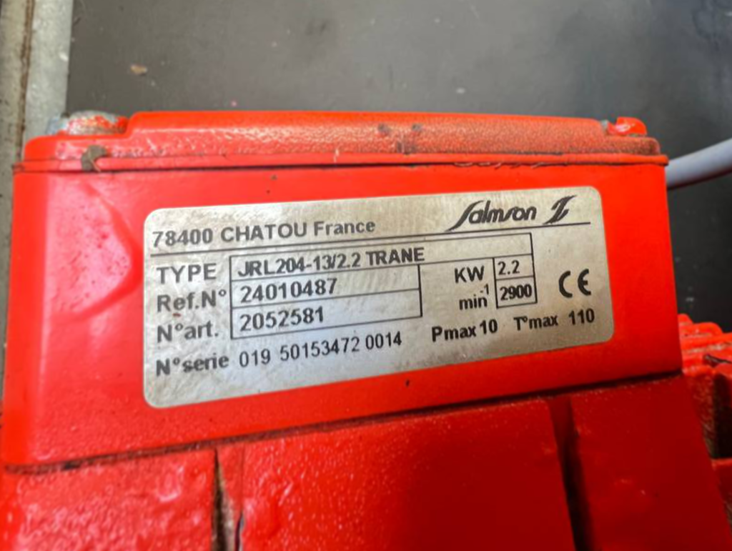 AIRCOOLED CHILLER/HEAT PUMP TRANE ECXAN400 94.5 / 99,2 KW