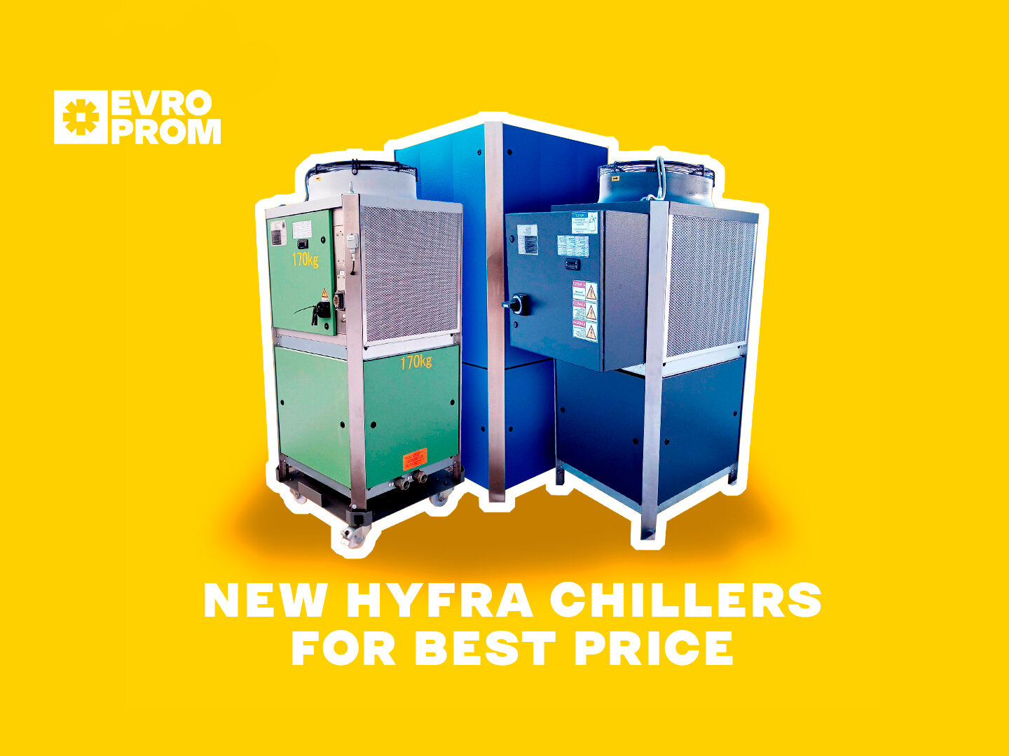 NEW Hyfra’s portable Chillers 2.5kW to 24kW