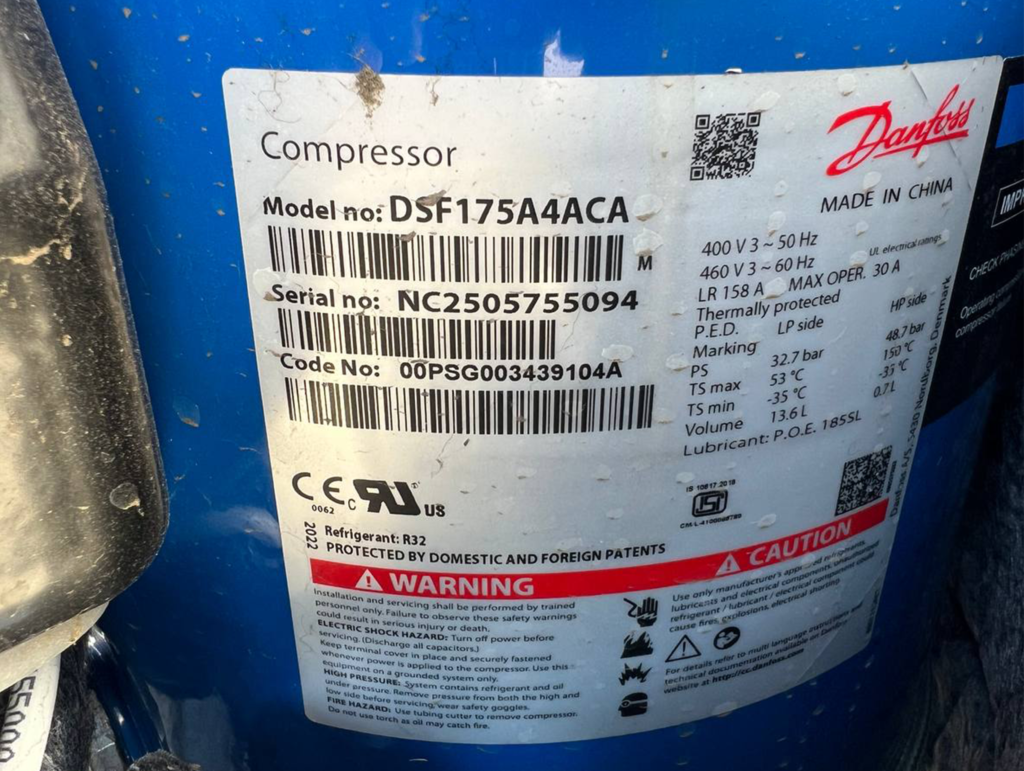 AIRCOOLED CHILLER/HEAT PUMP CARRIER 30RQ080R 74.3/75.7 kW