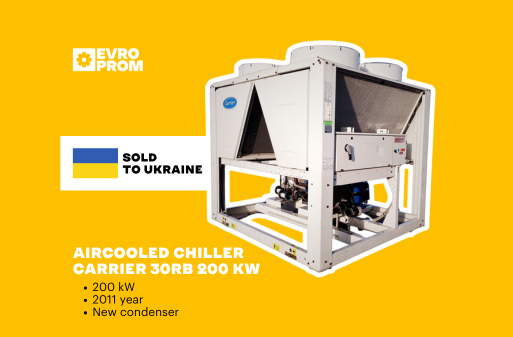CARRIER 30RB 200 KW NACH UKRAINE VERKAUFT