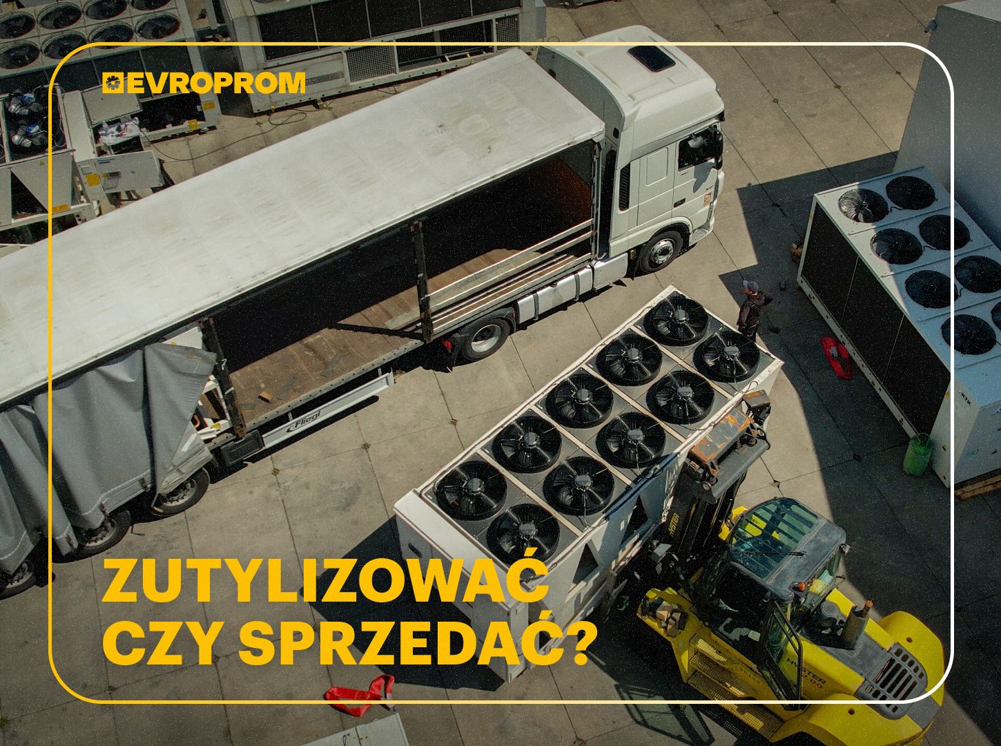 Co zrobić z chillerem: zutylizować czy sprzedać? Oficjalna utylizacja freonu z certyfikatem