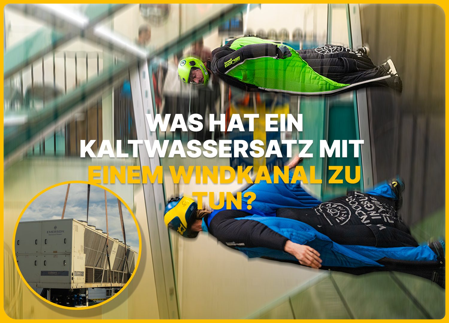 Warum braucht ein Windkanal einen Kaltwassersatz? Alles über Klimakontrolle in Hochpräzisionslaboren