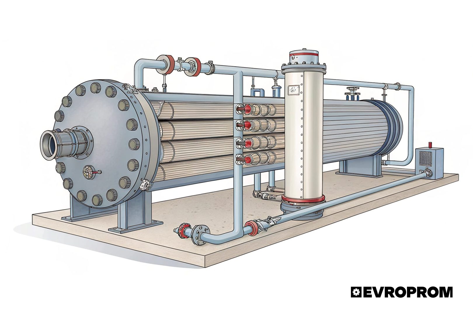 Comparison of heat exchangers in chillers, what to choose and in what cases