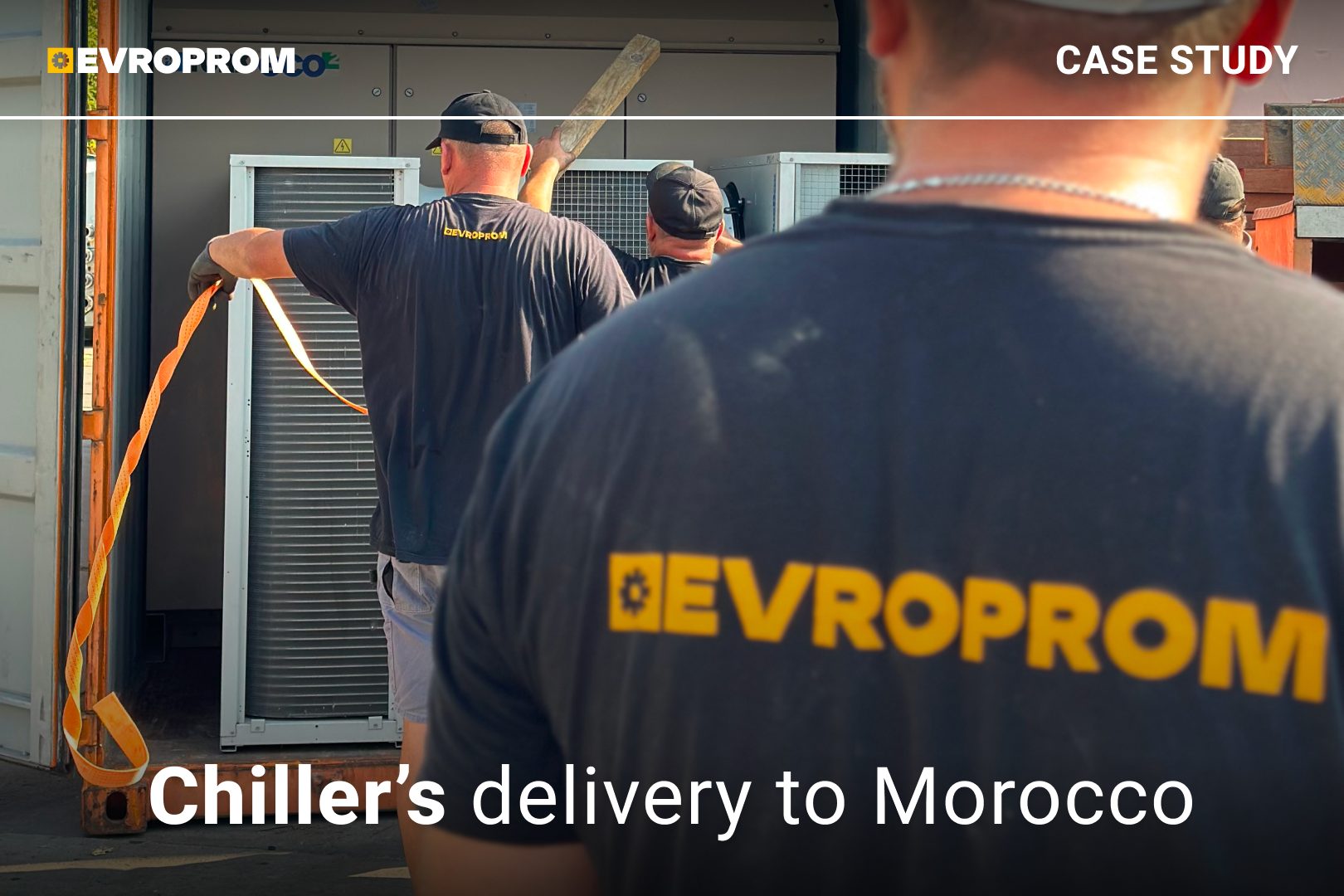 HVAC Equipment Delivery to Morocco: Expanding Horizons to the Atlantic with EVROPROM