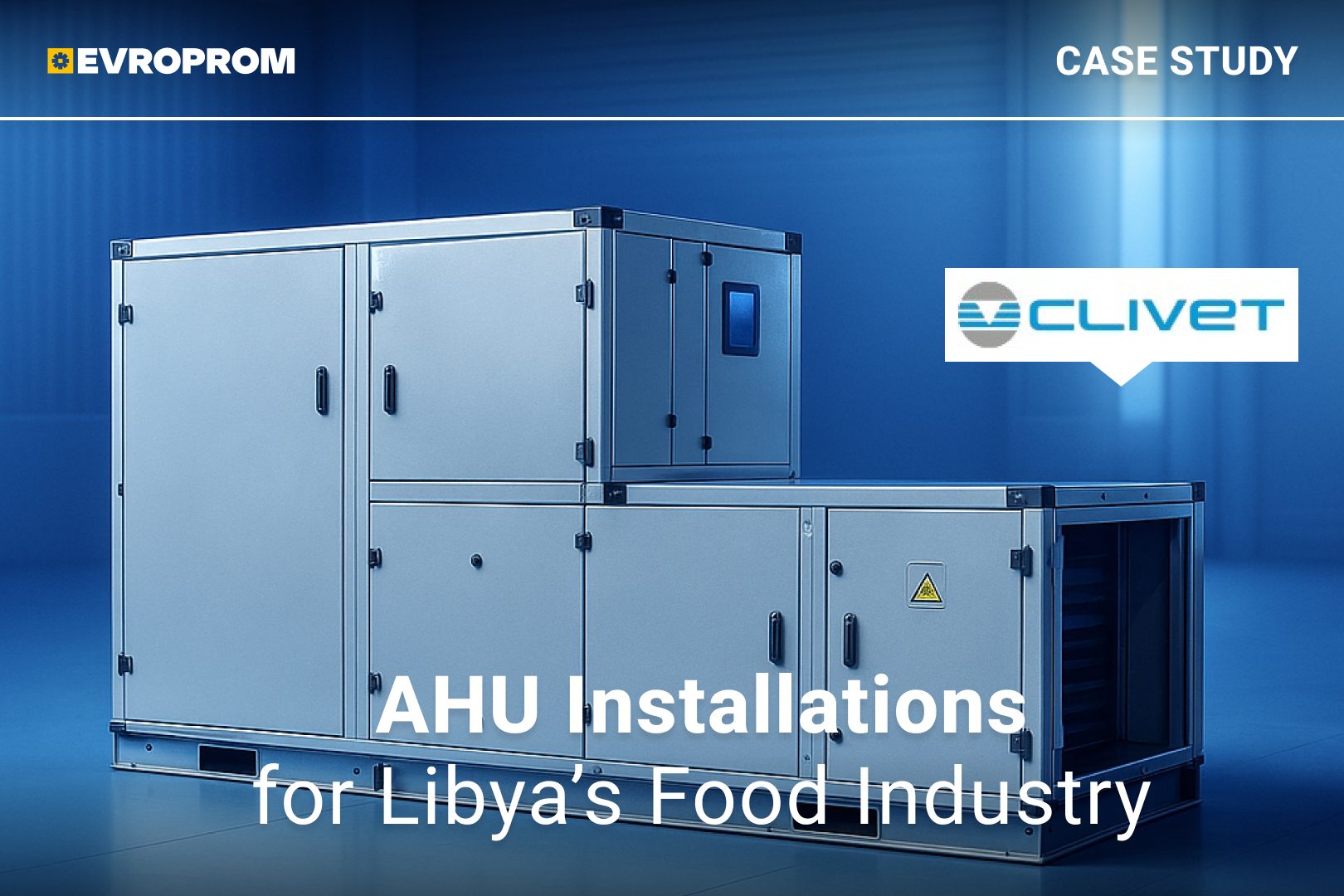 AHU plants for the food industry