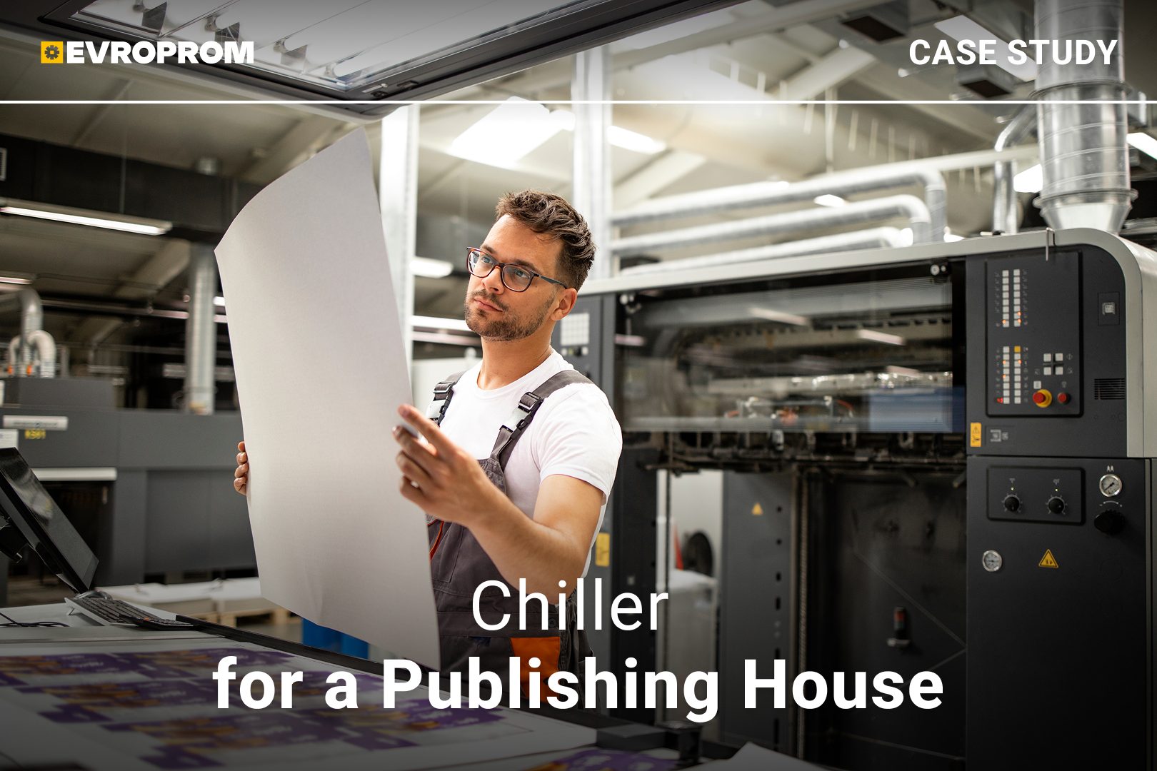 Climate Control for Offset Printing in Denmark — Selecting a Chiller for a Publishing House