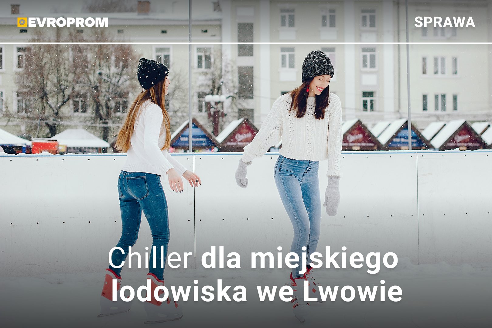 Ponowna dostawa dla lodowiska: chiller ~1 MW z kompresorami śrubowymi
